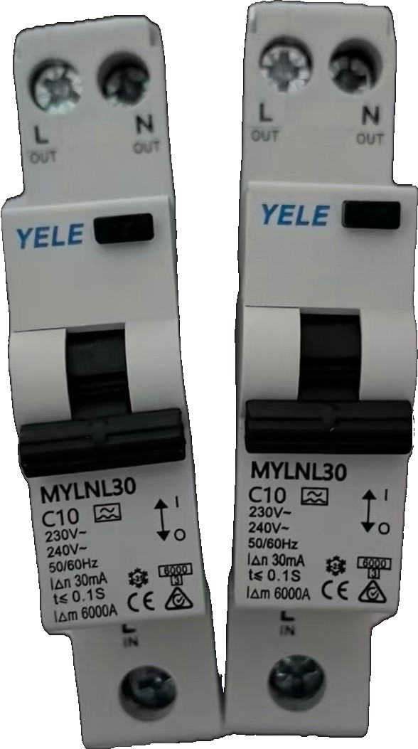 YELE RCBO 10A with tail