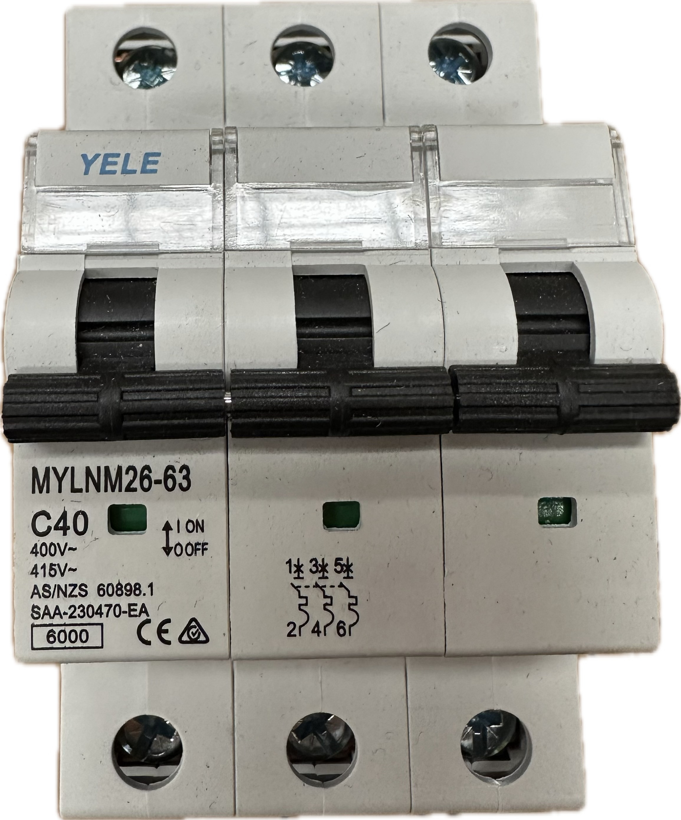 YELE MCB 3P 40A