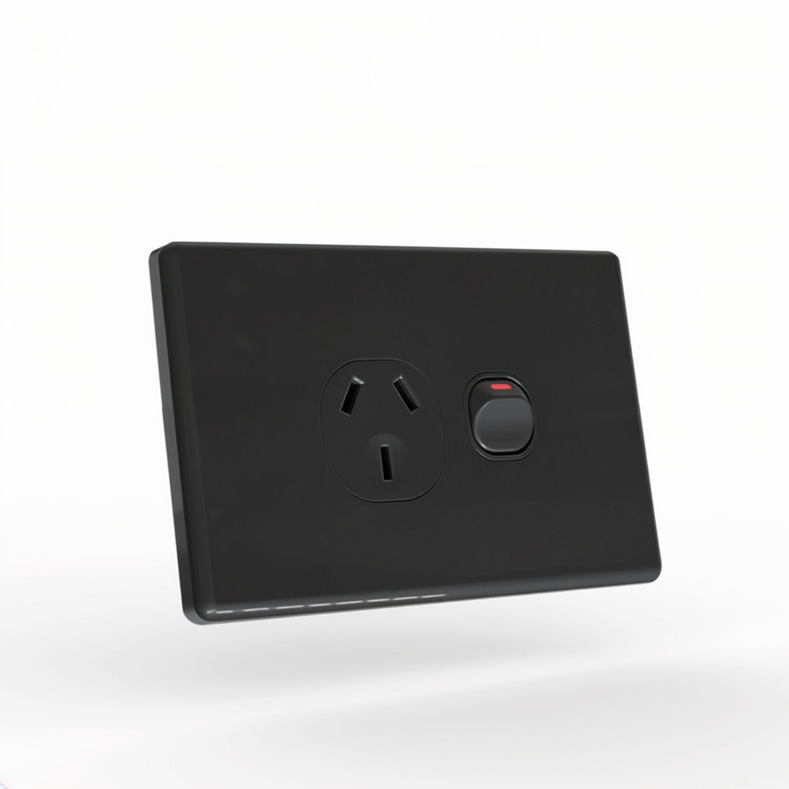 YELE Slim Single Powerpoint 15A Black