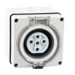 YELE Industrial Extension Socket 5 Round Pins 20A