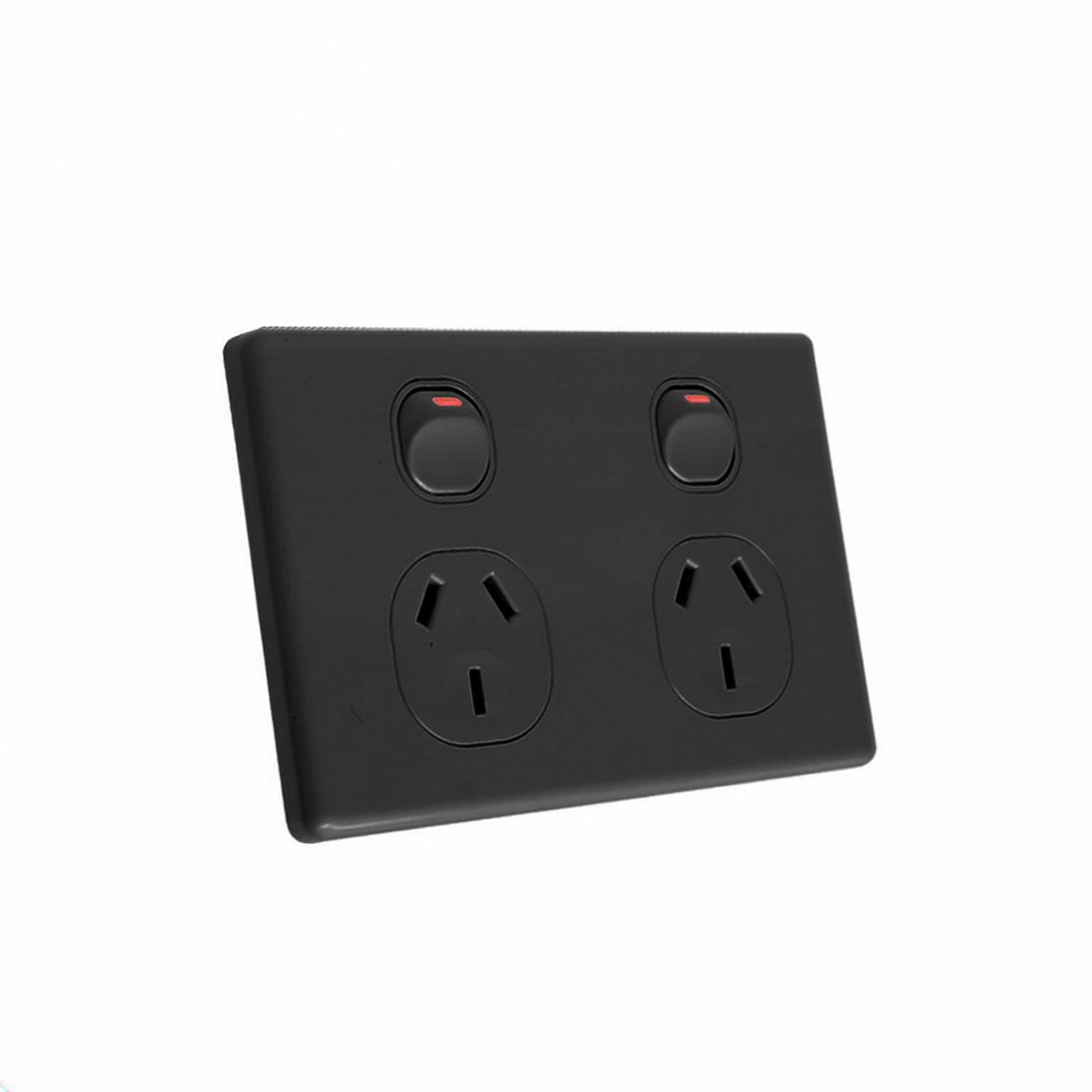 YELE Glass Double Powerpoint 10A Black