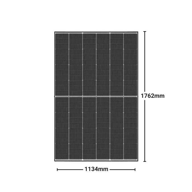 Trina Solar 475W N-type i-TOPCon Ultra Monocrystalline 96 HalfCells Dual Glass Blackframe 30mm 1100mm Cable MC4 EVO2