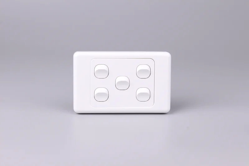 YELE 2000 Series 5 Gang 2 Way Switch