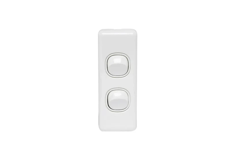 YELE Architrave 2 Gang Switch