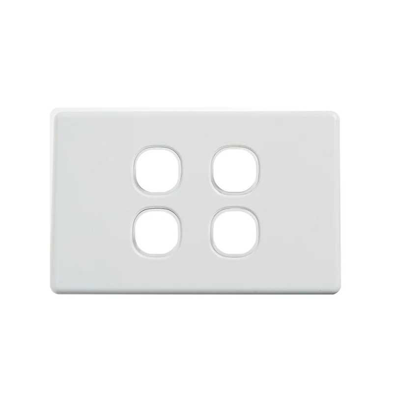 YELE Classic 4 Gang Plate