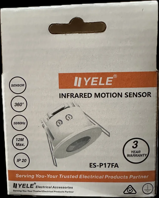 YELE Indoor Motion Sensor 2in1