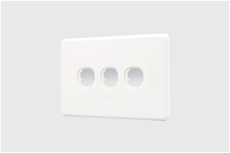 YELE Slim 3 Gang Plate