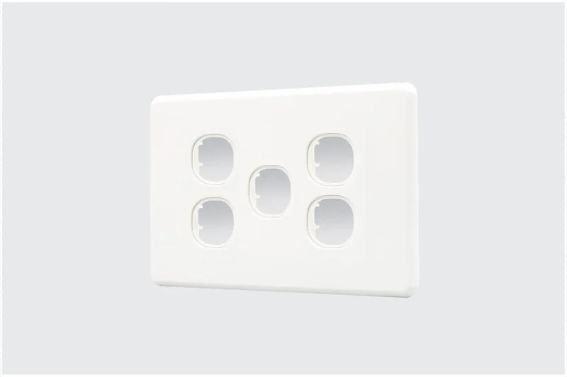 YELE Slim 5 Gang Plate