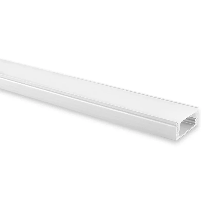 YELE Surface Aluminium Profile Silver 3m