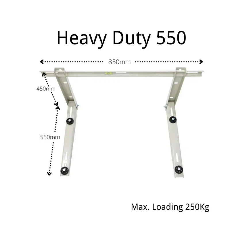Icool Aircon Wall Bracket Heavy Duty 550mm