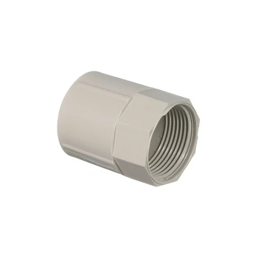 YELE 25mm Plain to Screwed Coupling Grey