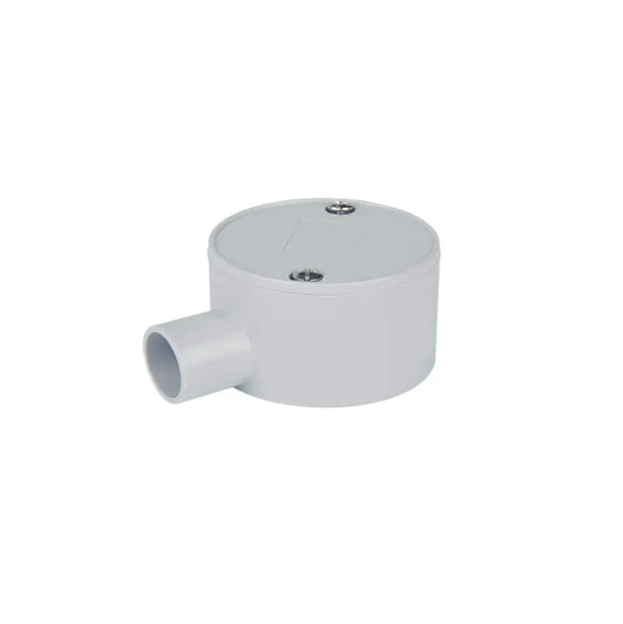 YELE 1 Way Shallow Round Junction Box 20mm